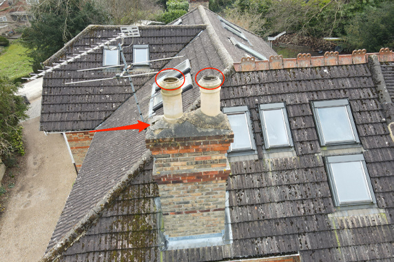 roof inspection being carried out